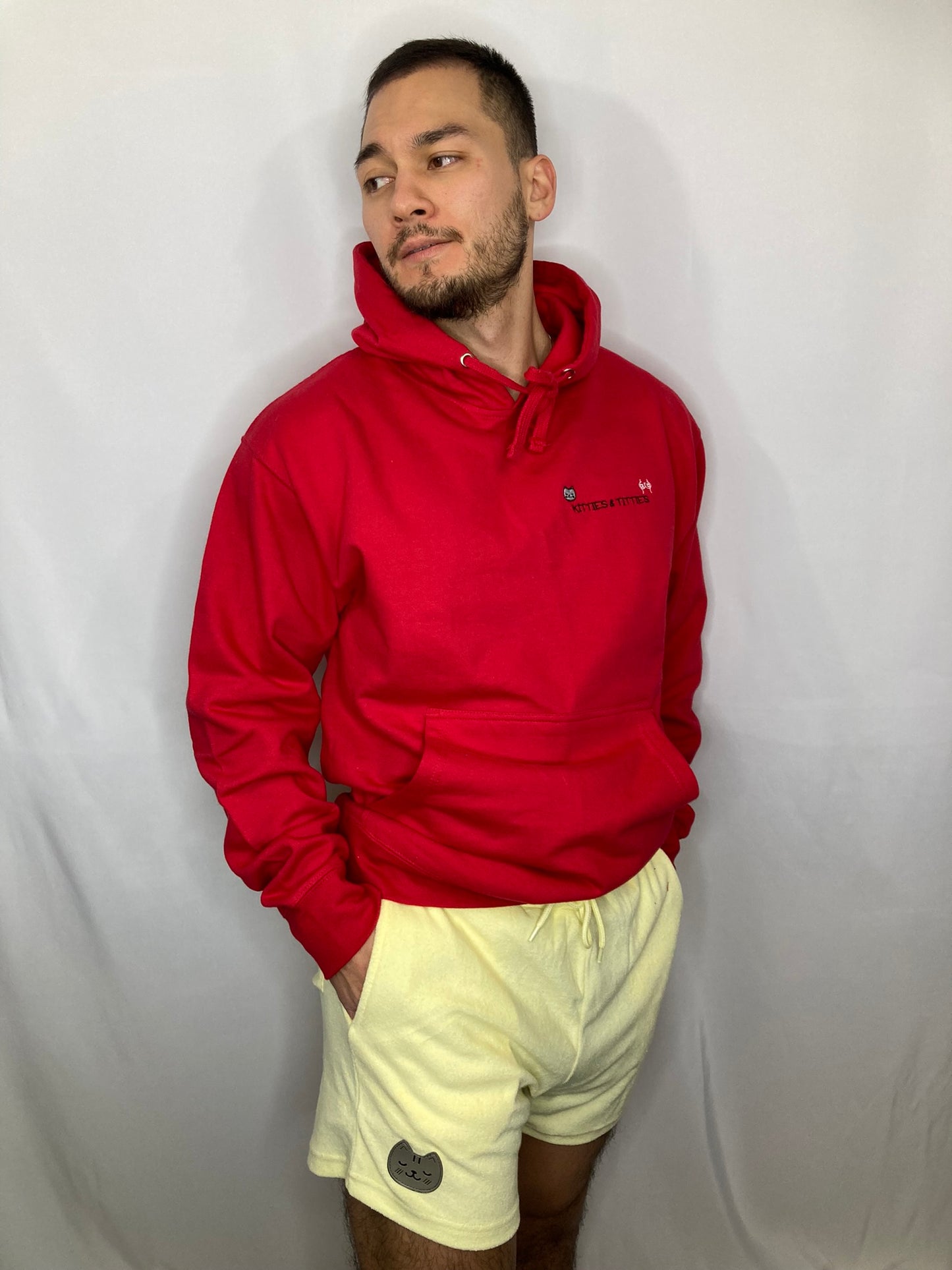 Conjunto de capucha y gorro KnT '24